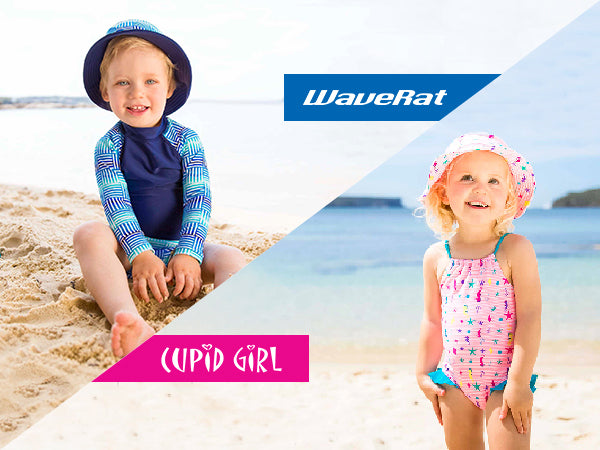 UPF 50+ Swimsuits for Boys & Girls from Wave Rat & Cupid Girl– Ocean  Paradise
