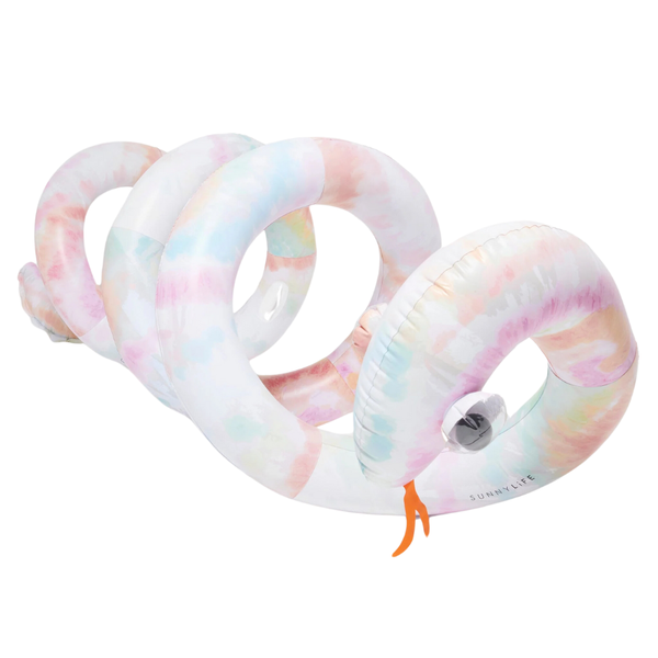 Sunnylife Giant Inflatable Noodle Snake Tie Dye S41GINTD
