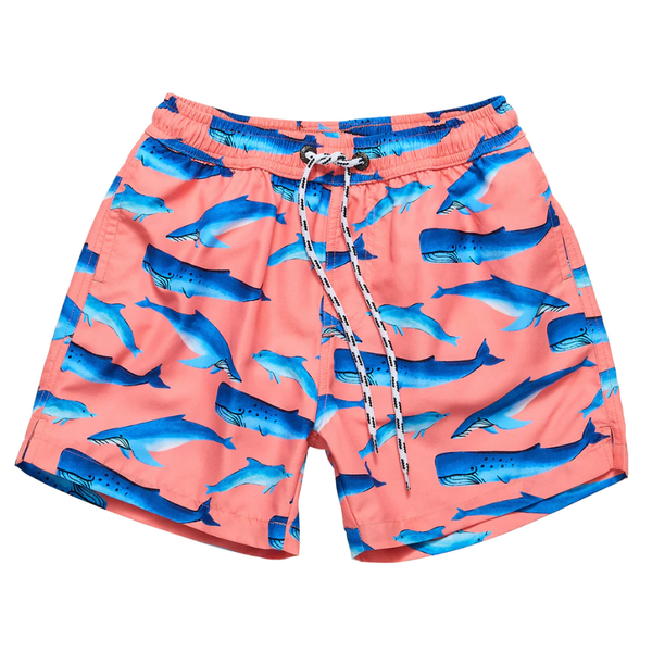 Snapper Rock Whale Tail Swim Short B90120 - Peach