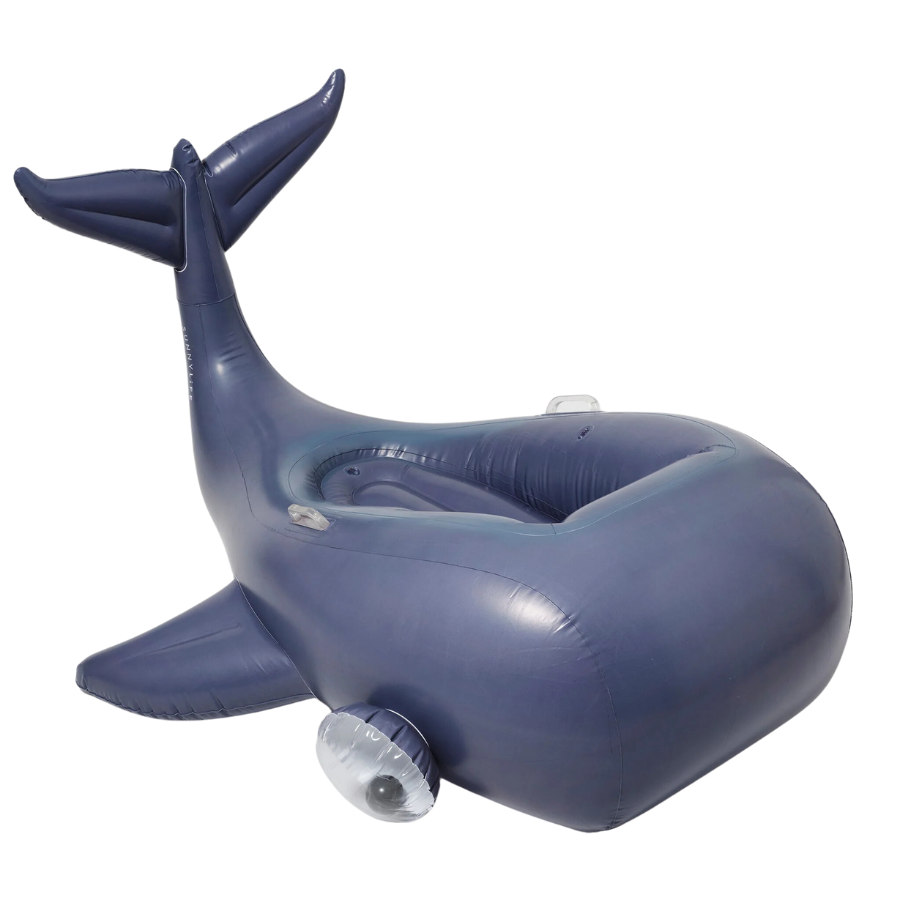 Sunnylife Luxe Ride-On Float Moby Dick Navy S41LRBLU