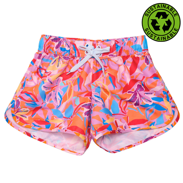 Snapper Rock Blooming Sunset Sustainable Board Shorts G95006
