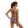 Funkita Girls Sustainable Racerback Two Piece FKS035G - On The Grid