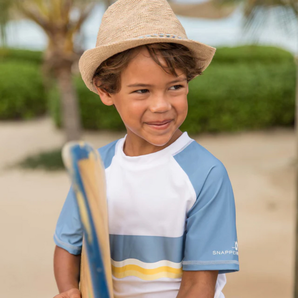 Snapper Rock Boys Braid Fedora 688 - Natural
