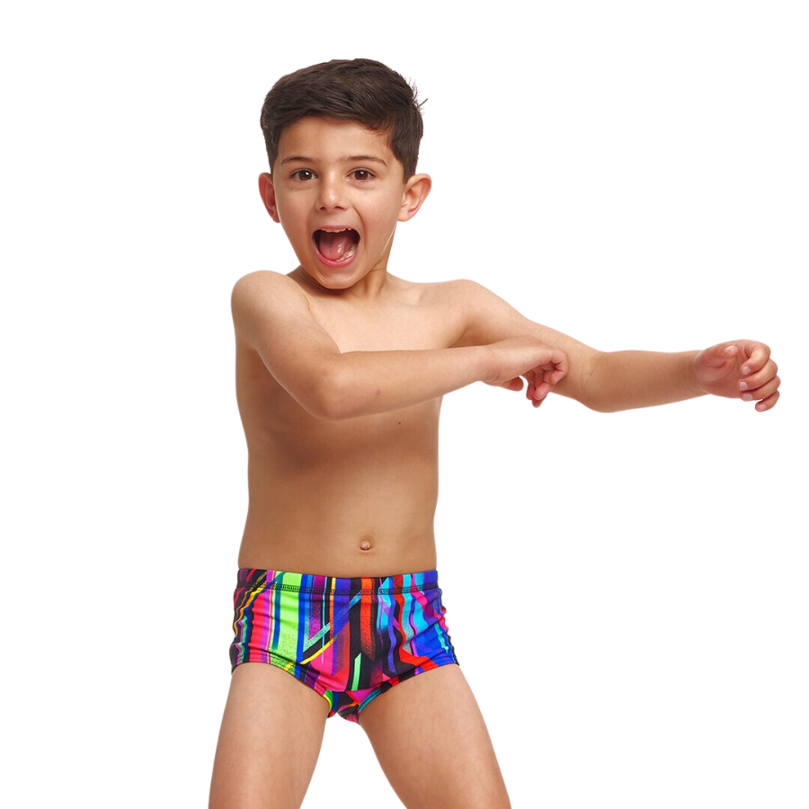 Funky Trunks Toddler Boys Printed Trunks FTS002B - Baby Beamer