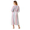 Tommy Bahama Multi Stripe Dobb Duster SS500606 - Island Cays Tropical Oasis White