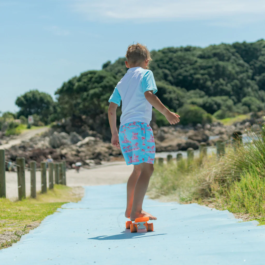 Snapper Rock Sustainable Swim Shorts B90131 - Lighthouse Island