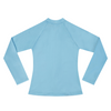 Aqua Blu Junior Long Sleeve Rash Vest AG24055SS - Stepping Stones Blue