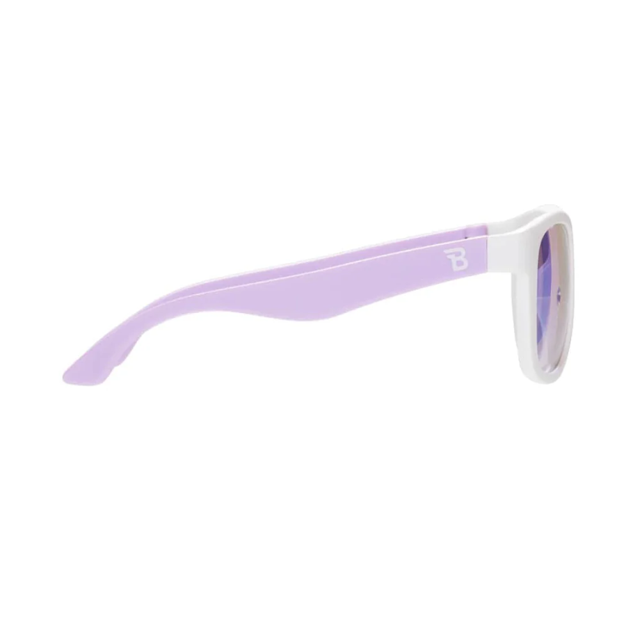 Babiators Original Navigators Color Block Sunglasses 3-5 Yr O-NAV-012M - Iridescent Orchid