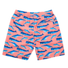 Snapper Rock Mens Whale Tail Swim Short M90063 - Peach