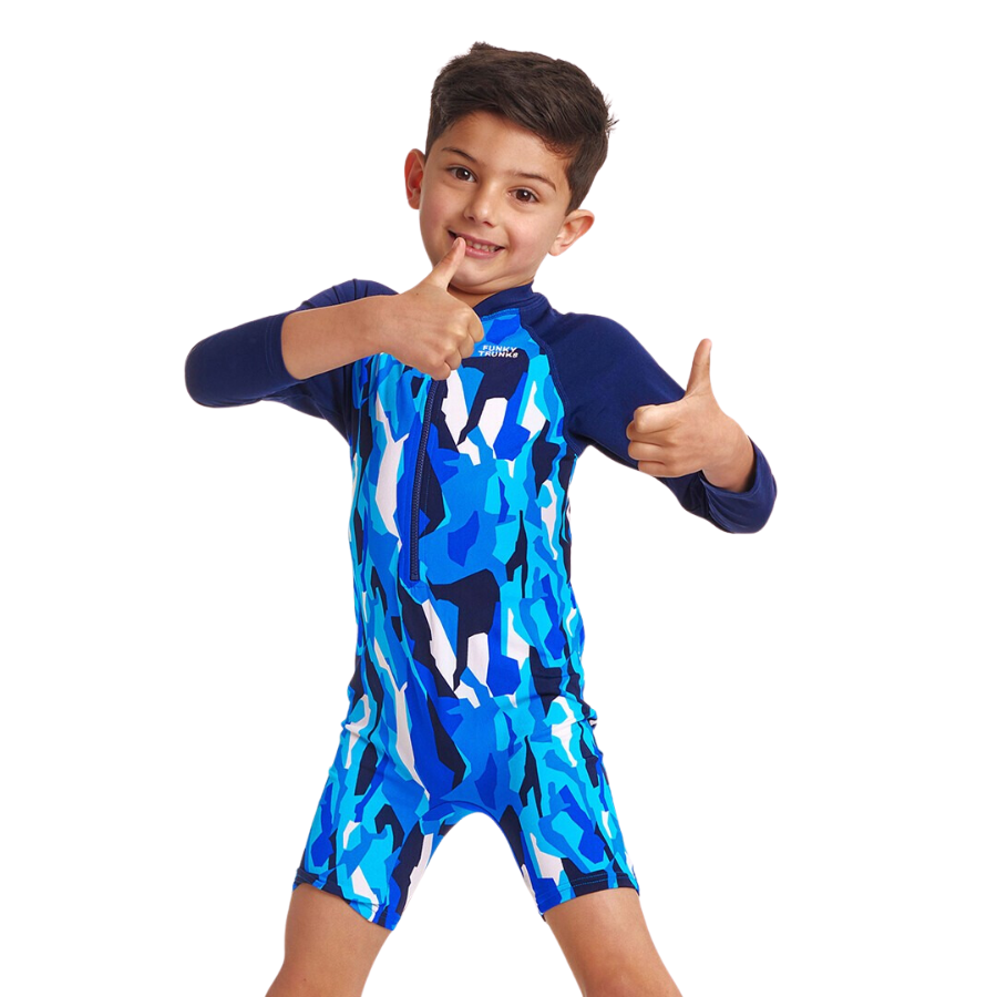 Funky Trunks Toddler Boys Go Jump Suit FTS024B - Chaz Michael