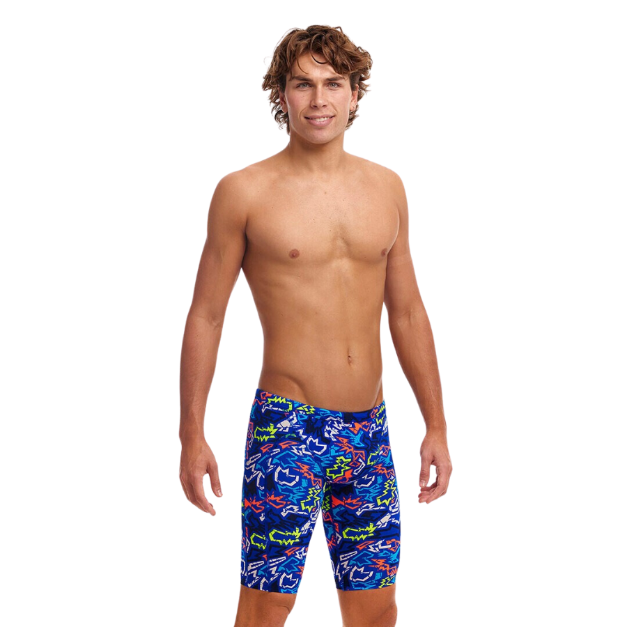 Funky Trunks Mens Training Jammers FTS003M - Broken Hearts