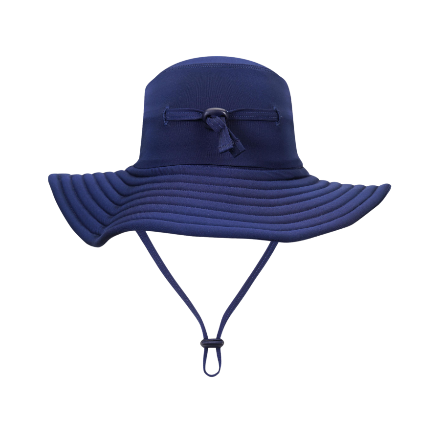 Aqua Blu Junior Sun Hat AB2446BB - Building Blocks Navy