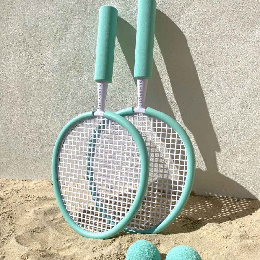 Sunnylife Foam Beach Bats Rio Sun Pastel Aqua And Lilac S41FBBLC