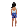 Tom & Teddy Flamingo Girls Swim Shorts GFLRO - Rose/ Blue