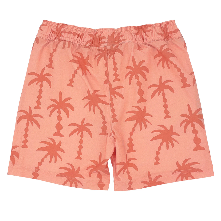 Feather 4 Arrow Wavy Palm Volley Trunk 14B119WPL - Papaya