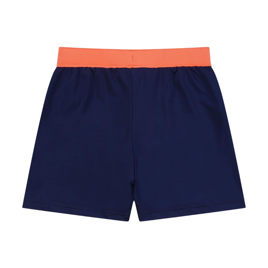 Aqua Blu Pre-Teens Lycra Swim Shorts AB2466BB - Building Blocks Navy