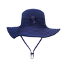 Aqua Blu Kids Sun Hat AB2419BB - Building Blocks Navy