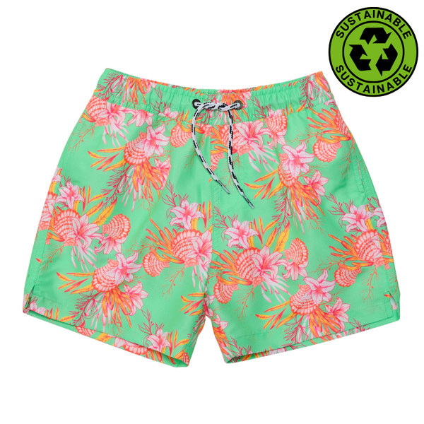 Snapper Rock Coastal Shells Sustainable Swim Short B90135
