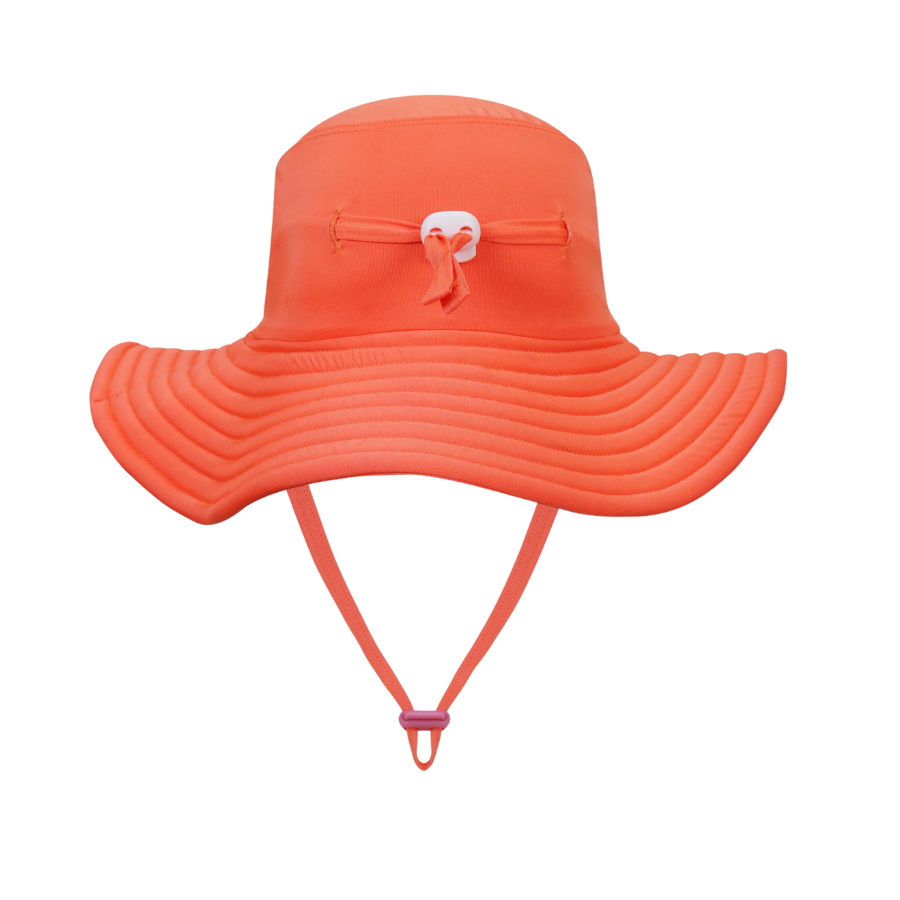 Aqua Blu Kids Sun Hat AB2419BB - Building Blocks Orange