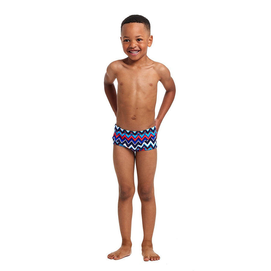 Funky Trunks Toddler Boys Printed Trunks FT32T- Nautical Mile