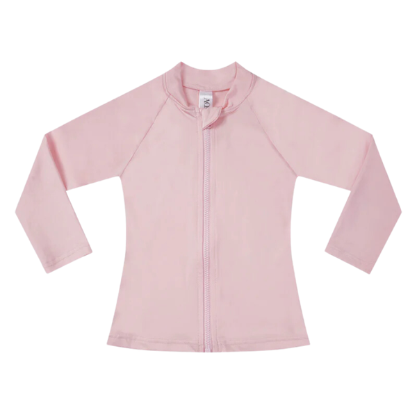 Aqua Blu Long Sleeve Rash Vest AG24020SS - Pink
