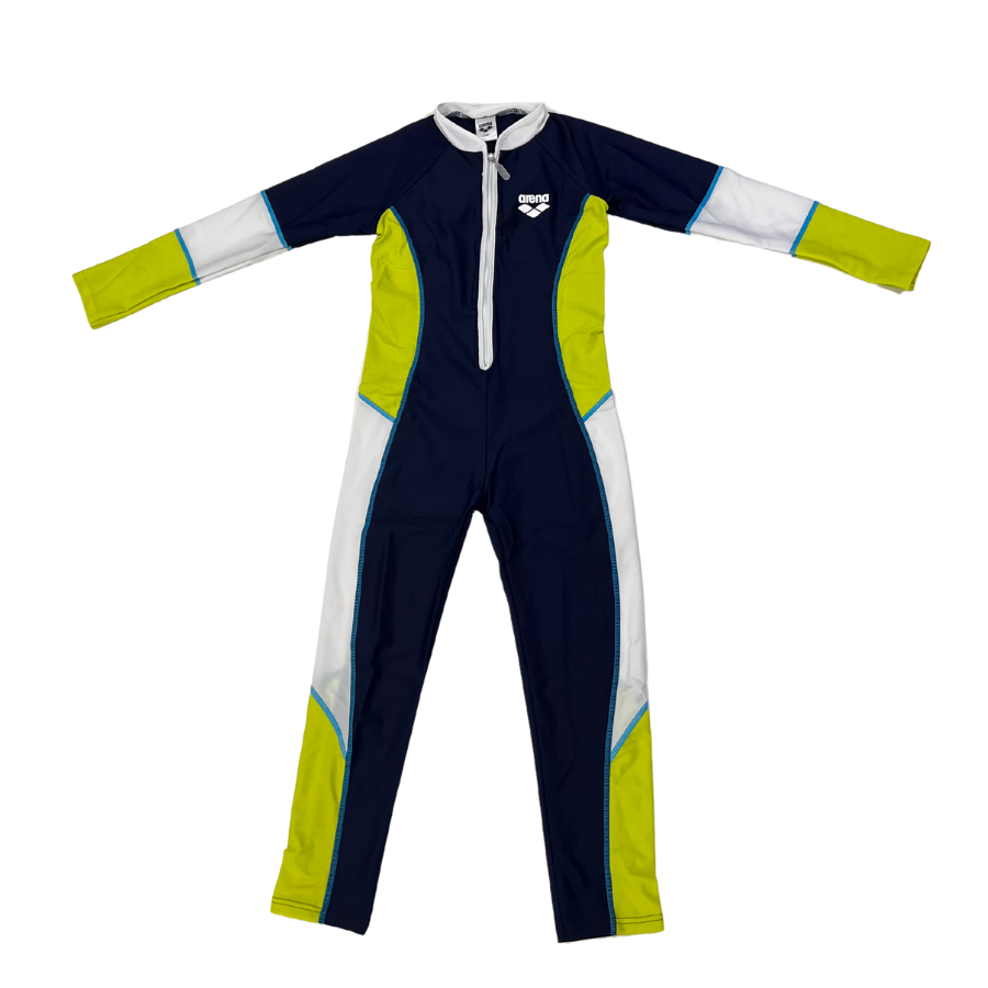 Arena Junior Long Sleeve Full Suit AUV 24365 - NB Navy Blue
