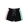 Snapper Rock Retro Stripe Volley Board Short B90098 - Black