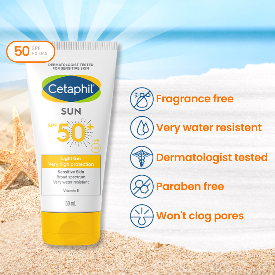 Cetaphil Sun Light Gel SPF 50 - 50ml