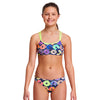 Funkita Girls Criss Cross Two Piece FS33G- Dunking Donuts