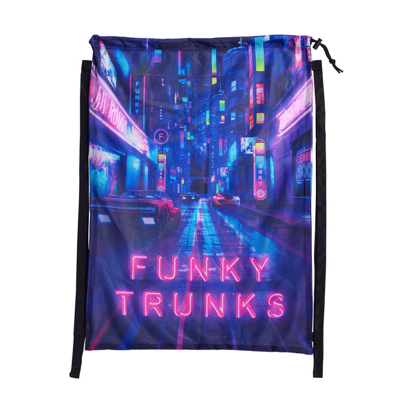 Funky Trunks Mesh Gear Bag FTG010A - Cyber City
