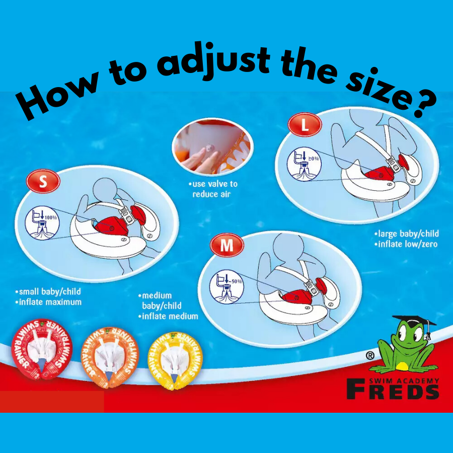 Freds Swim Academy Size Adjustment