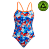 Funkita Womens Single Strap One Piece FKS030L - Big Swell