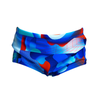 Funky Trunks Toddler Boys Printed Trunks FT32T- Battle Blue