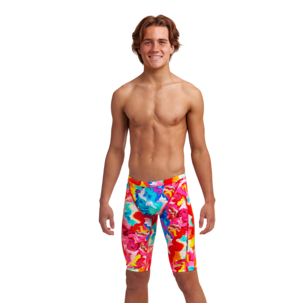 Funky Trunks Boys Training Jammers FT37B - Messy Monet