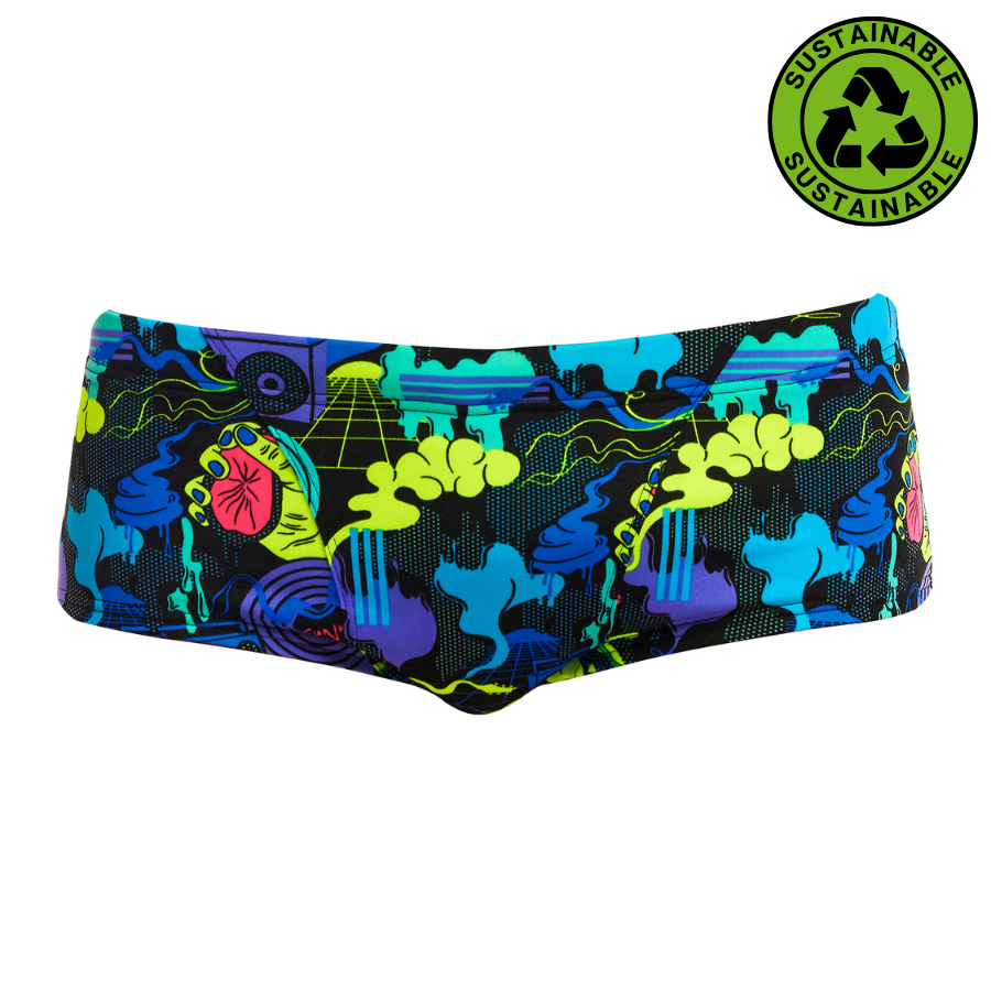 Funky Trunks Mens Classic Trunks FTS001M - Poppy Long