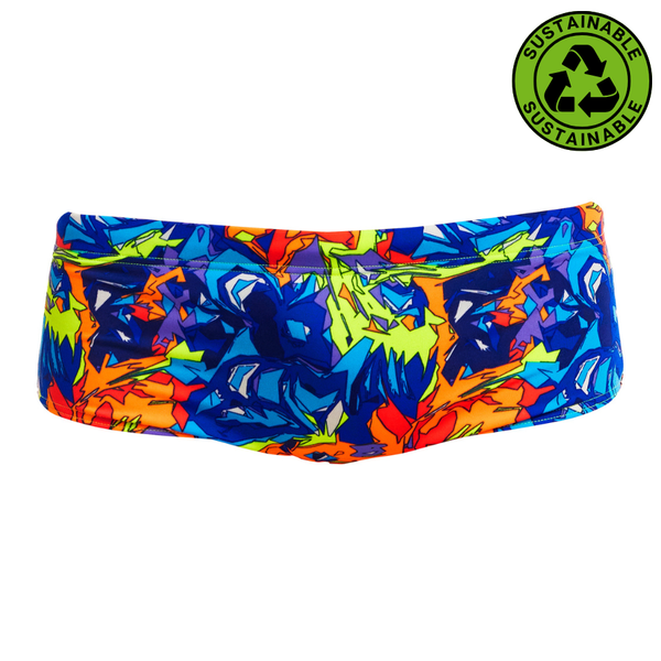 Funky Trunks Mens Sidewinder Trunks FTS015M - Mixed Mess