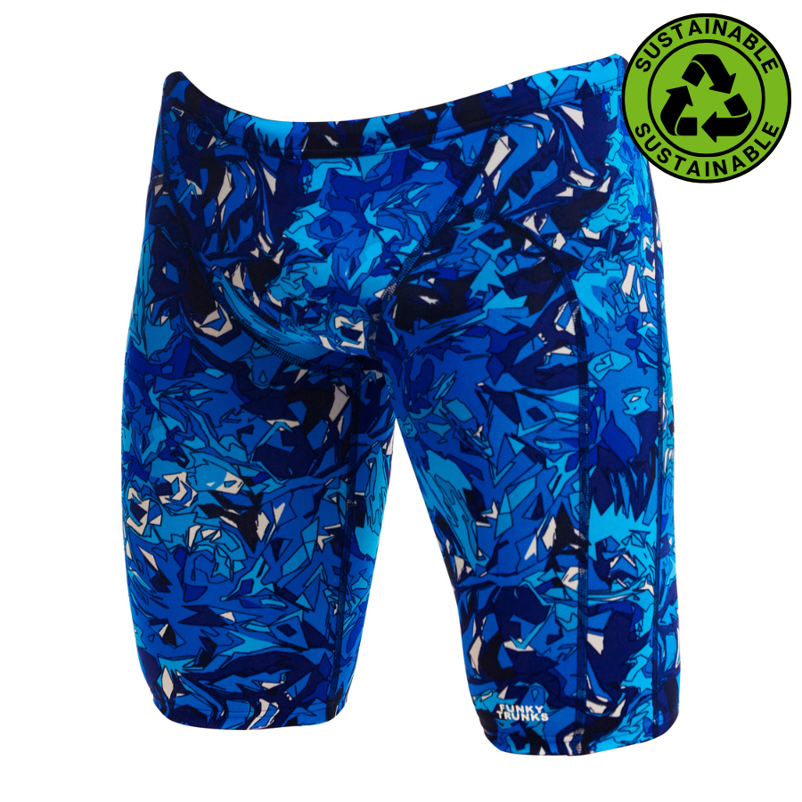 Funky Trunks Mens Training Jammers FTS003M - True Bluey