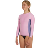 O'Neill Girls Classic UV Long Sleeve Rash Vest RG3346GA2PIN - Pink/Mist