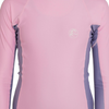 O'Neill Girls Classic UV Long Sleeve Rash Vest RG3346GA2PIN - Pink/Mist