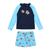 Snapper Rock Angel Fish Long Sleeve Baby Set B52018 - Blue