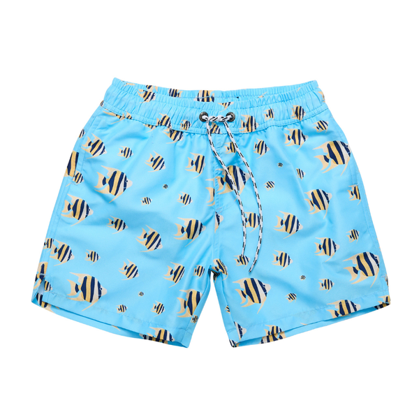 Snapper Rock Angel Fish Swim Short B90124 - Blue