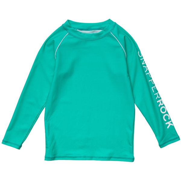 Snapper Rock Long Sleeve Rash Top B20082L - Grassy Green