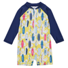 Snapper Rock Rock The Board Long Sleeve Sunsuit B70833L - Yellow