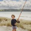 Snapper Rock Fish Frenzy Long Sleeve Baby Set B52014 - Navy