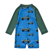 Snapper Rock Surf Safari Long Sleeve Sunsuit B70827L - Blue