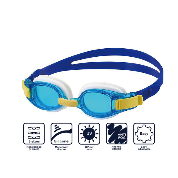 Swans Junior Goggles SJ-8N - Sky Blue