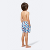 Tom & Teddy Puffin Boys Swim Shorts PUFBR-J - Blue/ Red