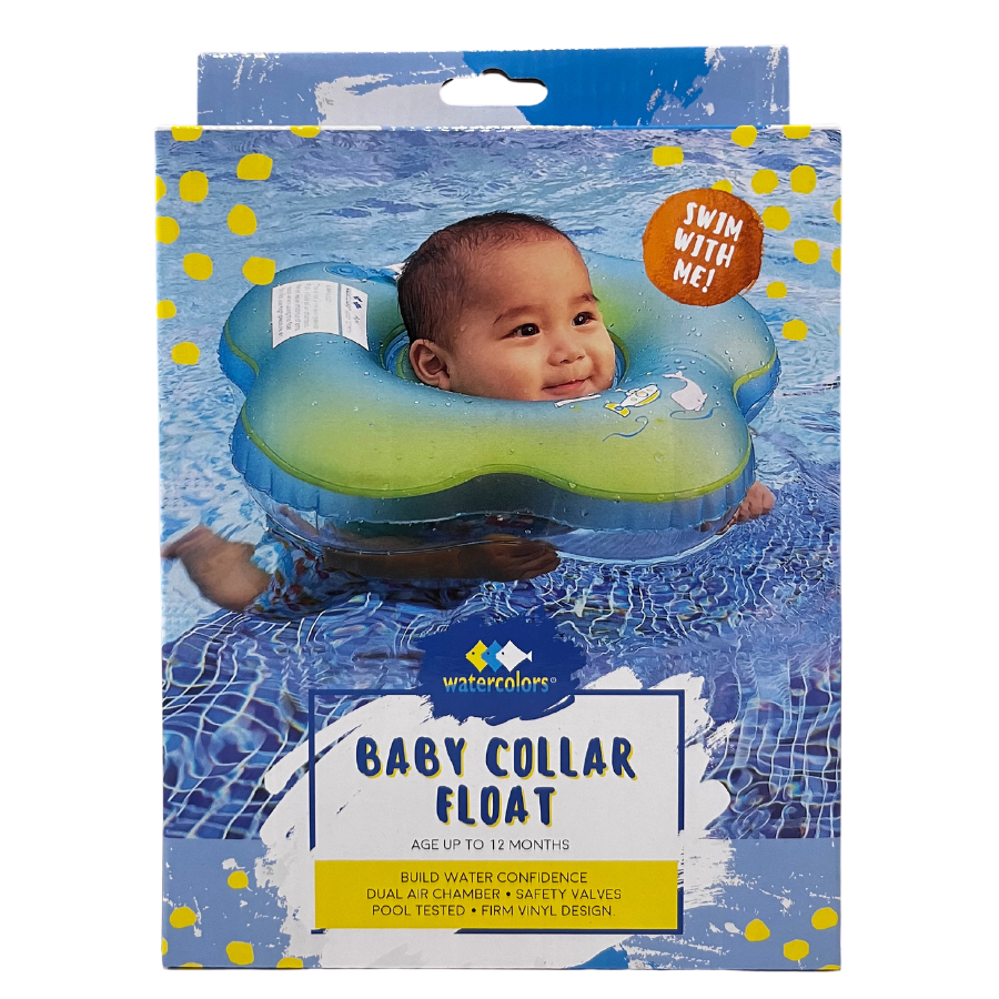 Watercolors Baby Collar Float <12 Mth WB8101