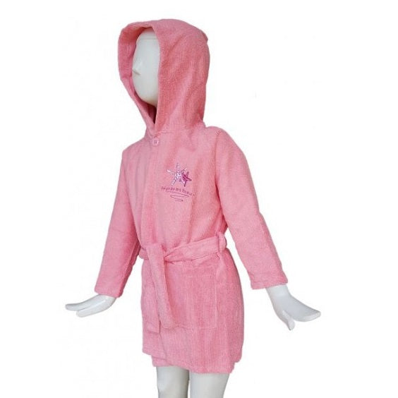 Watercolors Towel Robe WD176-02 - CO pink