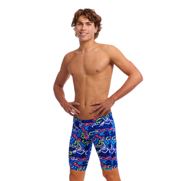 Funky Trunks Mens Training Jammers FTS003M - Broken Hearts